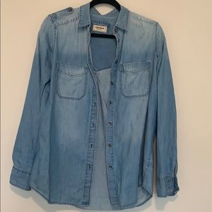 Express denim long sleeve